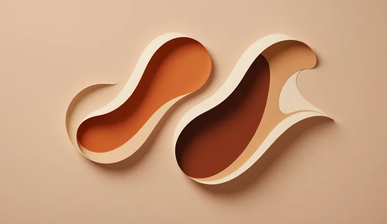 Abstract visual representing voice calibration and writing style learning